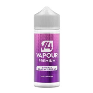 APPLE & BLACKCURRANT 100ML E LIQUID V4 VAPOUR