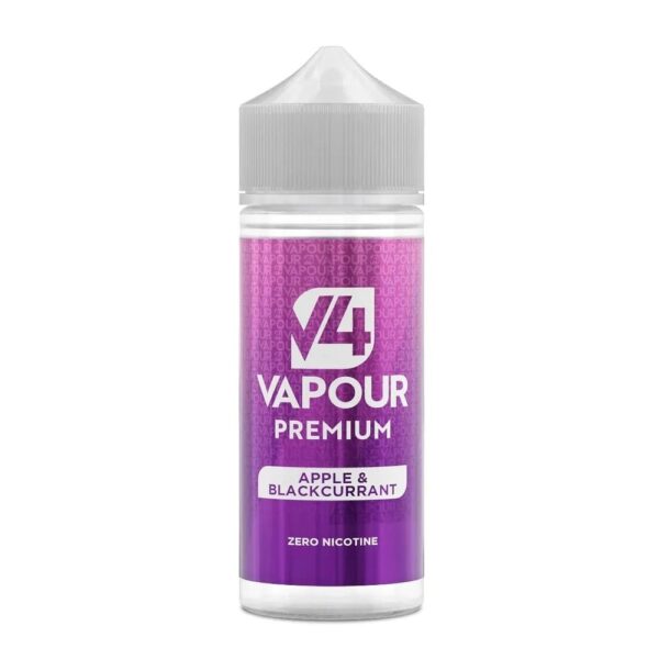 APPLE & BLACKCURRANT 100ML E LIQUID V4 VAPOUR