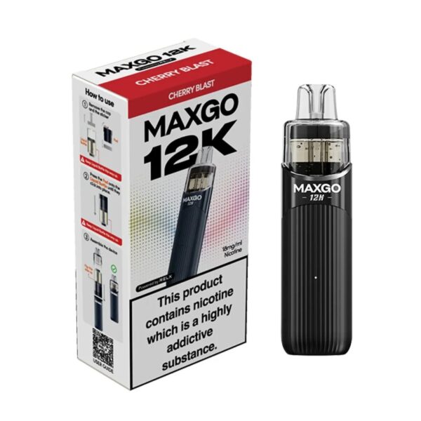 RELX MAXGO 12K PREFILLED POD VAPE KIT 18MG - Image 2