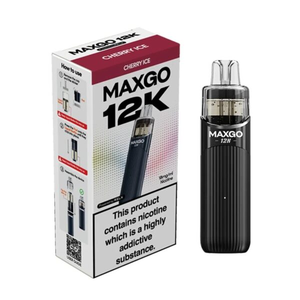 RELX MAXGO 12K PREFILLED POD VAPE KIT 18MG - Image 3