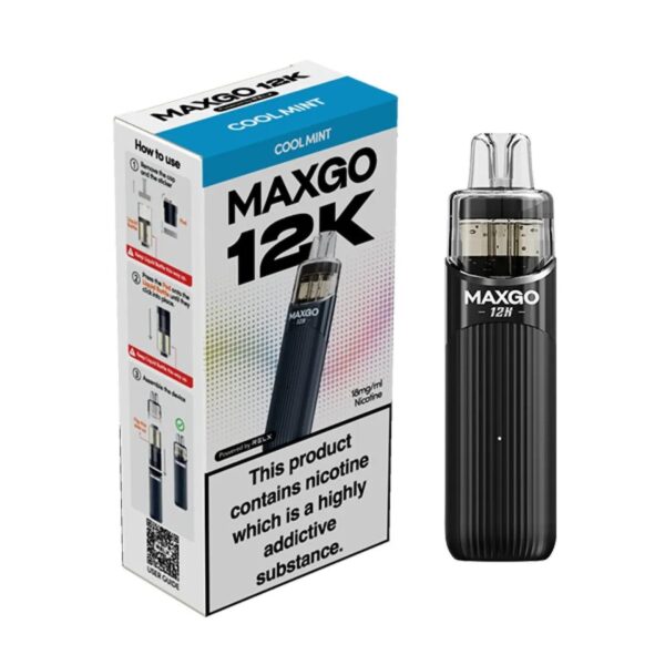 RELX MAXGO 12K PREFILLED POD VAPE KIT 18MG - Image 4