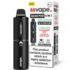 88VAPE QUAD 4 IN 1 PREFILLED POD VAPE KIT 20MG - Image 2