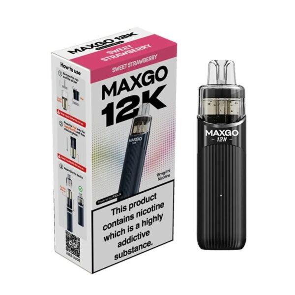 RELX MAXGO 12K PREFILLED POD VAPE KIT 18MG - Image 6