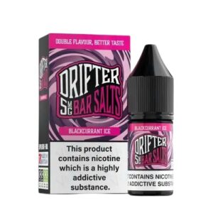 BLACKCURRANT ICE 10ML NIC SALT DRIFTER BAR SALTS