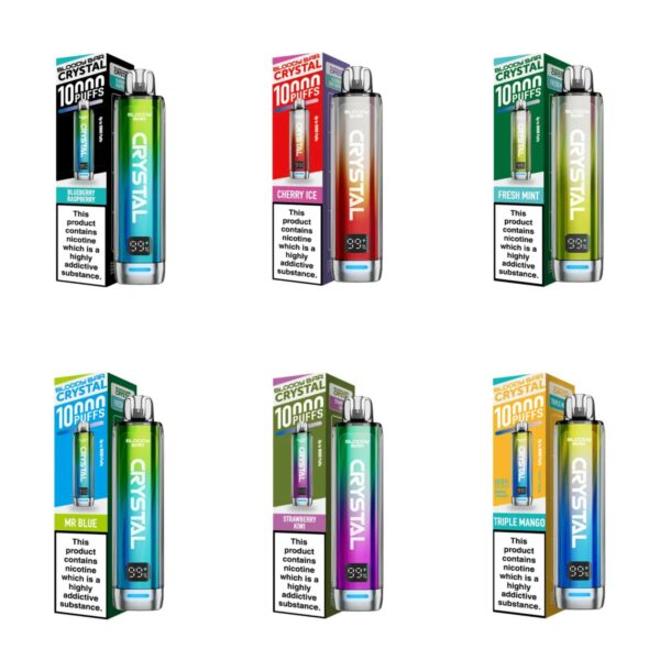 BLOODY BAR CRYSTAL 10K PREFILLED POD VAPE KIT 20MG
