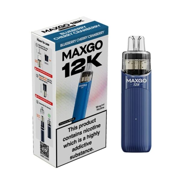 RELX MAXGO 12K PREFILLED POD VAPE KIT 18MG - Image 7