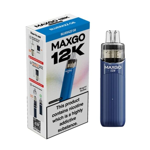 RELX MAXGO 12K PREFILLED POD VAPE KIT 18MG - Image 9