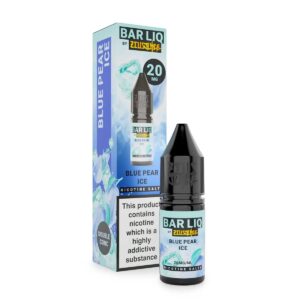 BLUE PEAR ICE 10ML NIC SALT BAR LIQ BY ZEUS JUICE