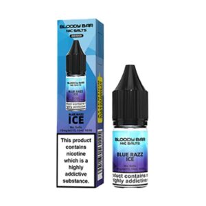 BLUE RAZZ ICE 10ML NIC SALT BLOODY BAR