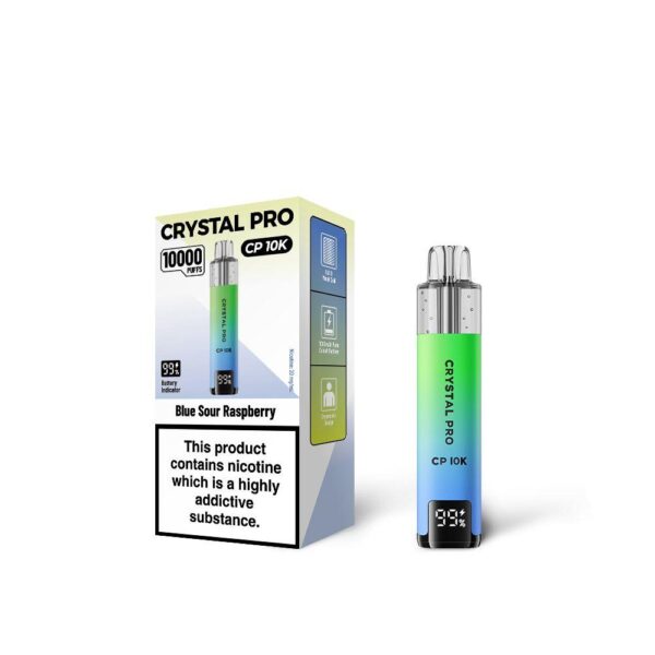 CRYSTAL PRO CP 10K DISPOSABLE VAPE KIT 20MG - Image 22