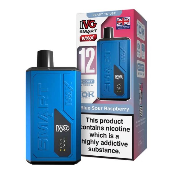 IVG SMART MAX PREFILLED POD VAPE KIT 20MG - Image 32