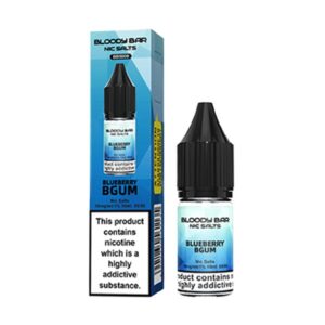 BLUEBERRY BGUM 10ML NIC SALT BLOODY BAR