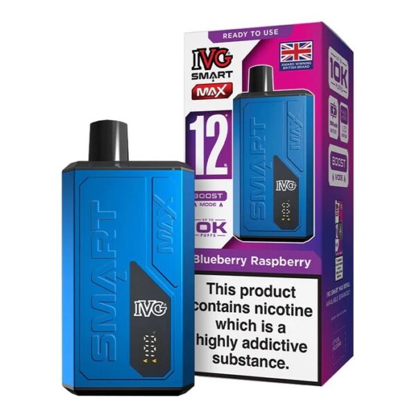 IVG SMART MAX PREFILLED POD VAPE KIT 20MG - Image 34