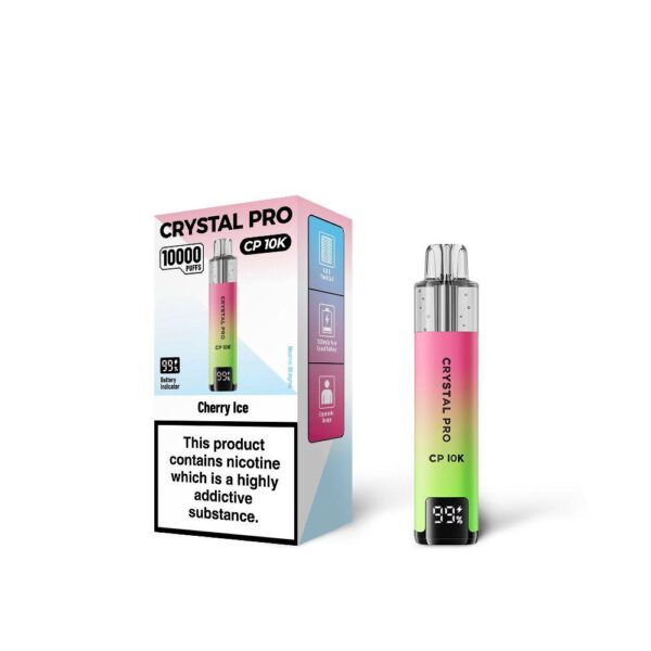 CRYSTAL PRO CP 10K DISPOSABLE VAPE KIT 20MG - Image 30