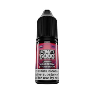 CHERRY RASPBERRY STRAWBERRY BAR SALTS 10ML NIC SALT ULTIMATE 5000