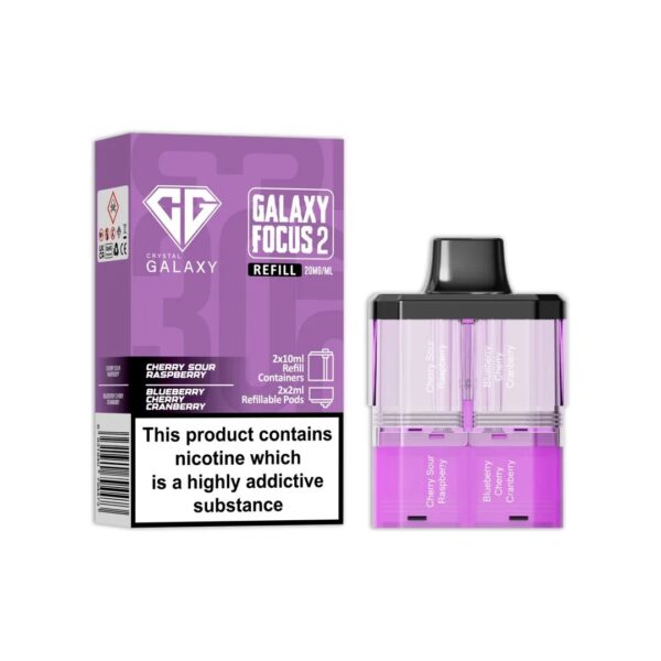 CRYSTAL GALAXY 30K FOCUS 2 PREFILLED PODS 20MG - Image 19