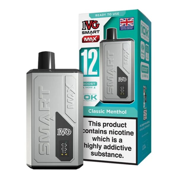 IVG SMART MAX PREFILLED POD VAPE KIT 20MG - Image 38