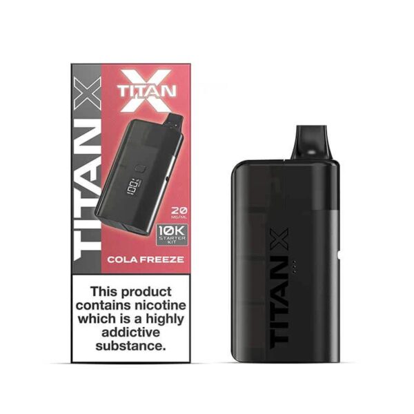 TITAN X PREFILLED POD VAPE KIT 20MG - Image 14