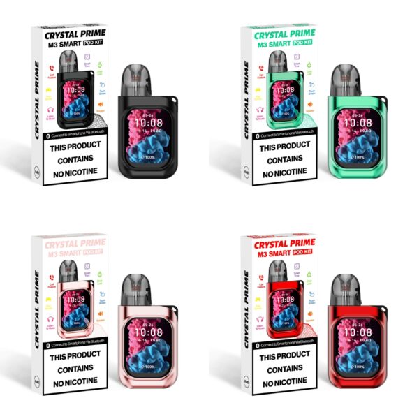 CRYSTAL PRIME M3 SMART REFILLABLE POD VAPE KIT 20MG