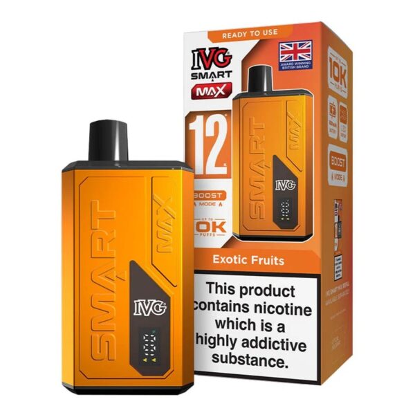 IVG SMART MAX PREFILLED POD VAPE KIT 20MG - Image 42