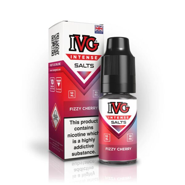 FIZZY CHERRY 10ML NIC SALT IVG INTENSE SALTS