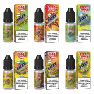 FIZZY JUICE 10ML NIC SALT PACK OF 10 EXP