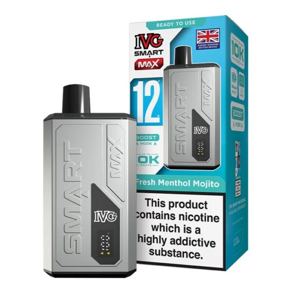 IVG SMART MAX PREFILLED POD VAPE KIT 20MG - Image 46