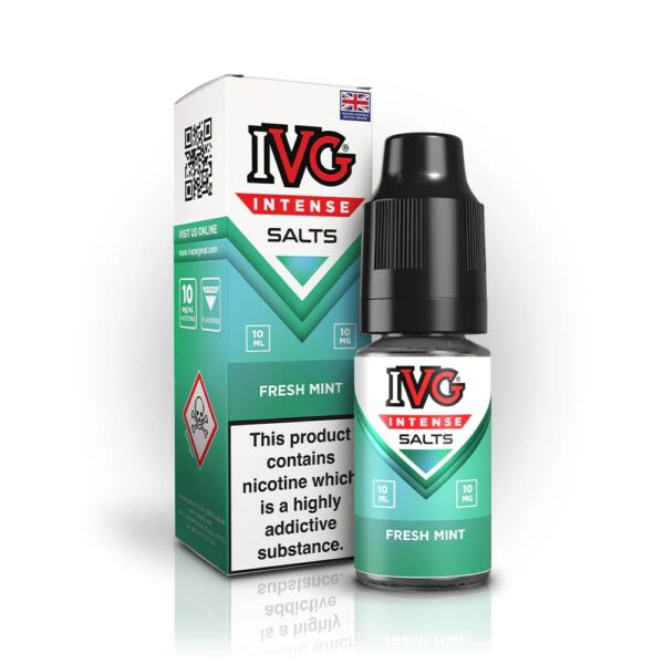 FRESH MINT 10ML NIC SALT IVG INTENSE SALTS
