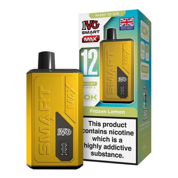 IVG SMART MAX PREFILLED POD VAPE KIT 20MG - Image 50