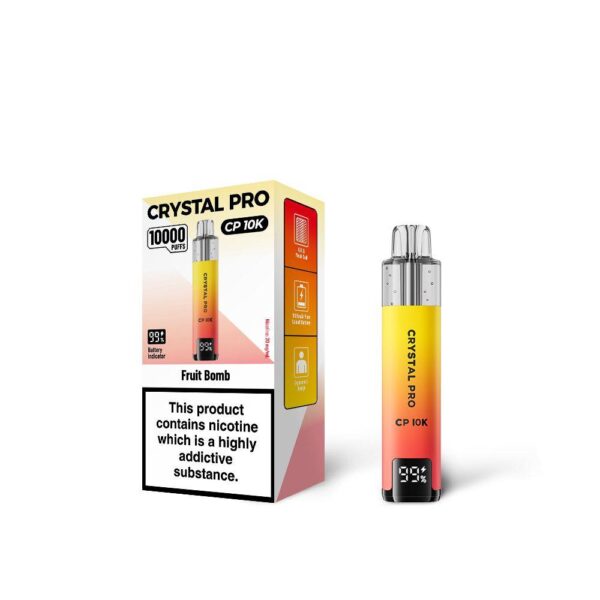 CRYSTAL PRO CP 10K DISPOSABLE VAPE KIT 20MG - Image 38