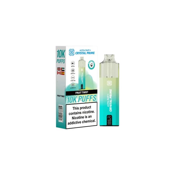 AURA BAR 10K DISPOSABLE VAPE KIT BY CRYSTAL PRIME 20MG - Image 48