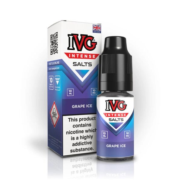 GRAPE ICE 10ML NIC SALT IVG INTENSE SALTS