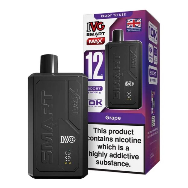 IVG SMART MAX PREFILLED POD VAPE KIT 20MG - Image 4