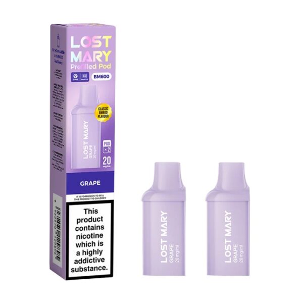 LOST MARY BM600 PREFILLED PODS 20MG (2 PACK) - Image 12