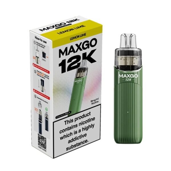 RELX MAXGO 12K PREFILLED POD VAPE KIT 18MG - Image 12