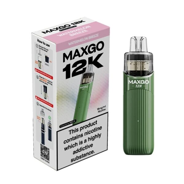 RELX MAXGO 12K PREFILLED POD VAPE KIT 18MG - Image 14