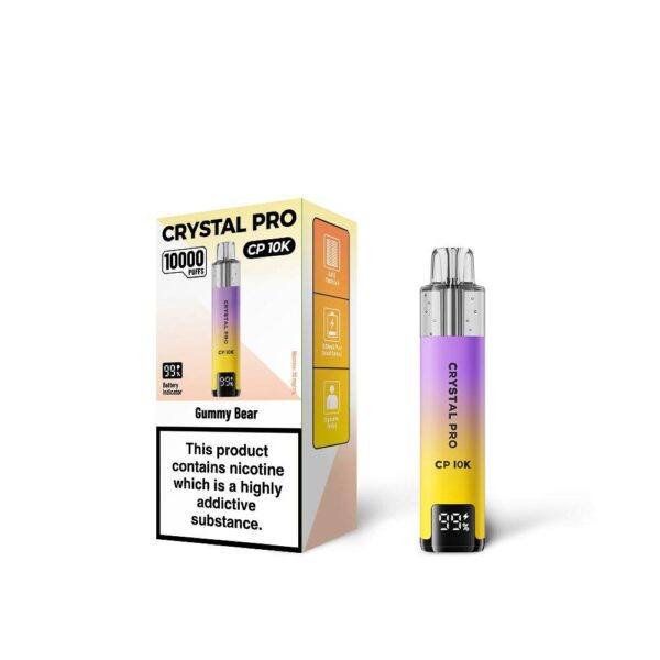 CRYSTAL PRO CP 10K DISPOSABLE VAPE KIT 20MG - Image 40