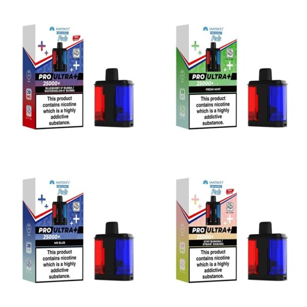 HAYATI PRO ULTRA PLUS 25000 PREFILLED PODS 20MG