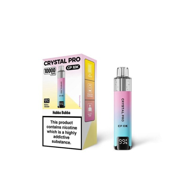 CRYSTAL PRO CP 10K DISPOSABLE VAPE KIT 20MG - Image 4