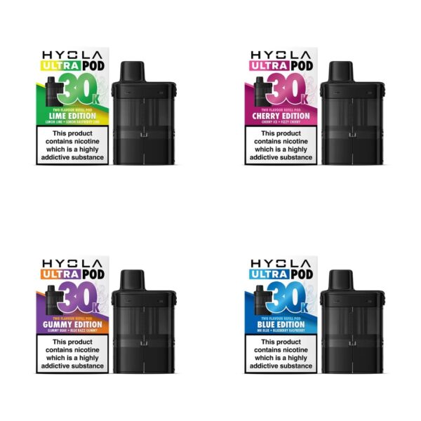 HYOLA ULTRA 30K PREFILLED POD & REFILL TANK 20MG
