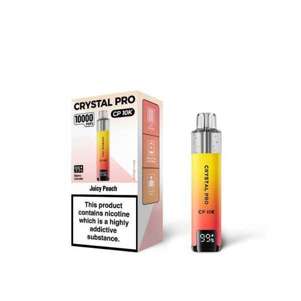CRYSTAL PRO CP 10K DISPOSABLE VAPE KIT 20MG - Image 6