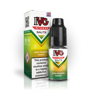 KIWI PASSION GUAVA 10ML NIC SALT IVG INTENSE SALTS