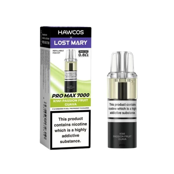 HAWCOS X LOST MARY PRO MAX 7000 PREFILLED PODS & REFILL CONTAINERS 20MG - Image 8