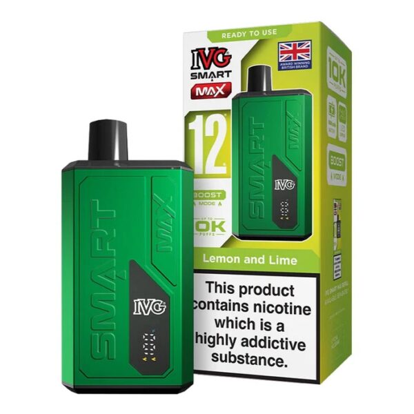 IVG SMART MAX PREFILLED POD VAPE KIT 20MG - Image 8