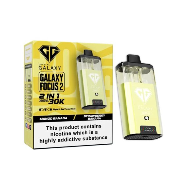 CRYSTAL GALAXY FOCUS 2 30K DISPOSABLE VAPE KIT 20MG - Image 26