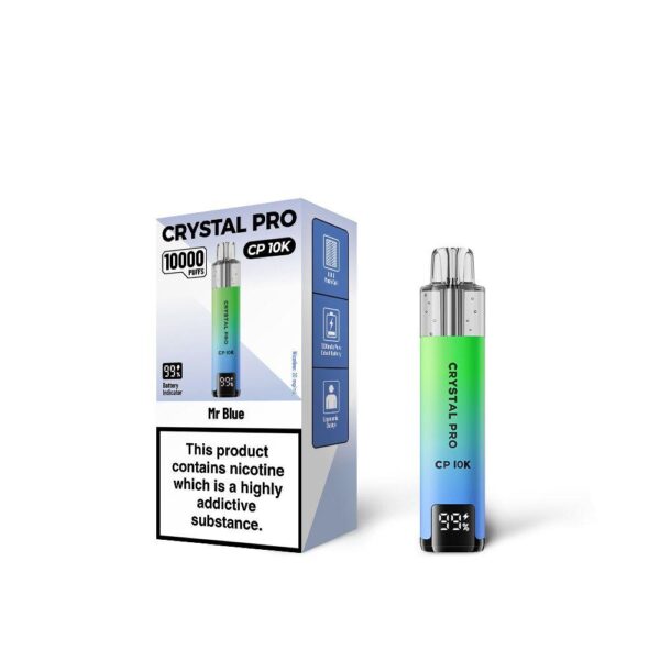 CRYSTAL PRO CP 10K DISPOSABLE VAPE KIT 20MG - Image 12