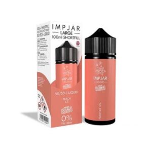 PEACH ICE 100ML E LIQUID IMP JAR LARGE