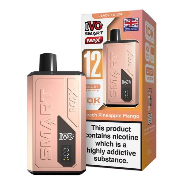 IVG SMART MAX PREFILLED POD VAPE KIT 20MG - Image 10