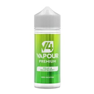 PEAR & RASPBERRY 100ML E LIQUID V4 VAPOUR