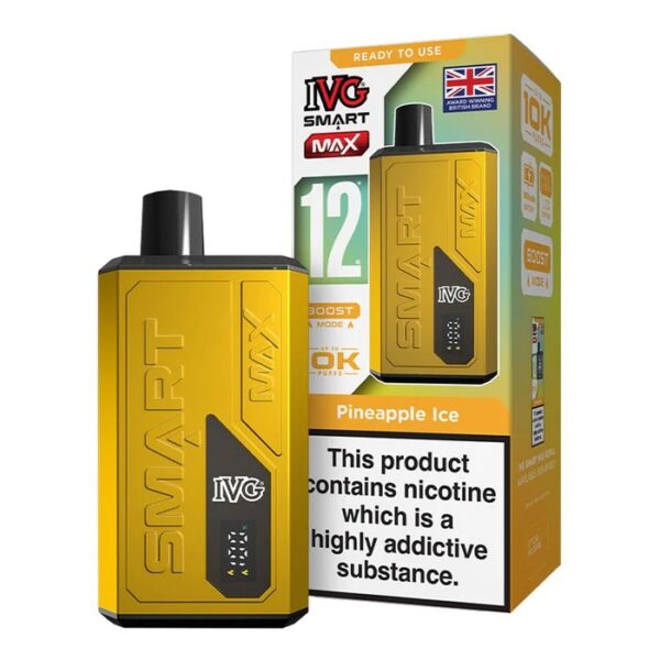 IVG SMART MAX PREFILLED POD VAPE KIT 20MG - Image 12